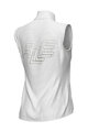 ALÉ Kolesarski brezrokavnik - SAUVAGE PR-E - bela