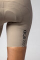 ALÉ Kolesarske kratke hlače brez naramnic - MASTER 2.0 PR-E - bež