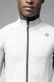 ALÉ Kolesarski dres z dolgimi rokavi zimski - KLIMATIK K-IDRO - bela