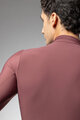 ALÉ Kolesarski dres z dolgimi rokavi zimski - WARM RACE - bordo