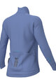 ALÉ Kolesarski dres z dolgimi rokavi zimski - KLIMATIK K-IDRO - svetlo modra