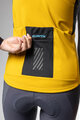 ALÉ Kolesarska  vetru odporna jakna - KLIMATIK K-TORNADO - rumena