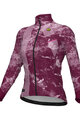 ALÉ Kolesarski dres z dolgimi rokavi zimski - PR-E ICY - bordo/bela