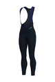 ALÉ Kolesarske dolge hlače z naramnicami - KLIMATIK K-TOUR - modra