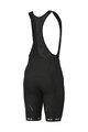 ALÉ Kolesarske kratke hlače z naramnicami - STRADA 2.0 PR-E - črna/bela