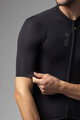 ALÉ Kolesarski dres s kratkimi rokavi - COLOR BLOCK PRAGMA - črna