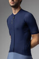 ALÉ Kolesarski dres s kratkimi rokavi - COLOR BLOCK PRAGMA - modra