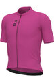 ALÉ Kolesarski dres s kratkimi rokavi - COLOR BLOCK PRAGMA - rožnata