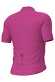 ALÉ Kolesarski dres s kratkimi rokavi - COLOR BLOCK PRAGMA - rožnata