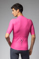 ALÉ Kolesarski dres s kratkimi rokavi - COLOR BLOCK PRAGMA - rožnata