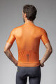 ALÉ Kolesarski dres s kratkimi rokavi - COLOR BLOCK PRAGMA - oranžna
