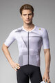 ALÉ Kolesarski dres s kratkimi rokavi - SPRINTER R-EV1 - bela/siva