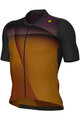 ALÉ Kolesarski dres s kratkimi rokavi - SPRINTER R-EV1 - oranžna/črna/rožnata