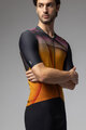 ALÉ Kolesarski dres s kratkimi rokavi - SPRINTER R-EV1 - oranžna/črna/rožnata