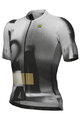 ALÉ Kolesarski dres s kratkimi rokavi - SOUND PR-E - bela/siva