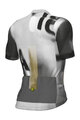 ALÉ Kolesarski dres s kratkimi rokavi - SOUND PR-E - bela/siva