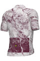 ALÉ Kolesarski dres s kratkimi rokavi - MARBLE PR-E - bela/rdeča