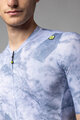 ALÉ Kolesarski dres s kratkimi rokavi - MARBLE PR-E - bela/modra