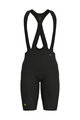 ALÉ Kolesarske kratke hlače z naramnicami - VOLTAGE R-EV1 - črna