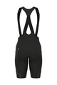 ALÉ Kolesarske kratke hlače z naramnicami - VOLTAGE R-EV1 - črna