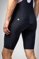 ALÉ Kolesarske kratke hlače z naramnicami - VOLTAGE R-EV1 - črna