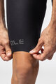 ALÉ Kolesarske kratke hlače z naramnicami - SPEEDFONDO LIGHT R-EV1 - črna