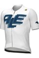 ALÉ Kolesarski dres s kratkimi rokavi - SAUVAGE PR-E - bela/modra