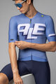 ALÉ Kolesarski dres s kratkimi rokavi - SAUVAGE PR-E - modra/bela