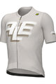 ALÉ Kolesarski dres s kratkimi rokavi - SAUVAGE PR-E - slonovina/bela