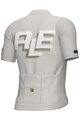 ALÉ Kolesarski dres s kratkimi rokavi - SAUVAGE PR-E - slonovina/bela