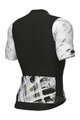 ALÉ Kolesarski dres s kratkimi rokavi - PALM PR-E - črna/bela
