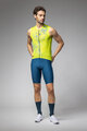 ALÉ Kolesarski dres brez rokavov - MIRROR PR-E - rumena
