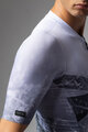 ALÉ Kolesarski dres s kratkimi rokavi - QURTZ PR-E - bela/siva