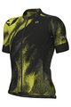 ALÉ Kolesarski dres s kratkimi rokavi - TRACE PRAGMA - zelena/črna