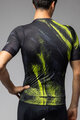 ALÉ Kolesarski dres s kratkimi rokavi - TRACE PRAGMA - zelena/črna