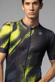 ALÉ Kolesarski dres s kratkimi rokavi - TRACE PRAGMA - zelena/črna