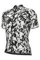 ALÉ Kolesarski dres s kratkimi rokavi - ESSENZA PRAGMA - črna/bela
