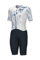ALÉ Kolesarski kombinezon - MIRROR PR-E - bela/črna