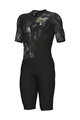 ALÉ Kolesarski kombinezon - MIRROR PR-E - črna