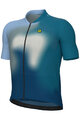 ALÉ Kolesarski dres s kratkimi rokavi - FLASH PR-E - modra/bela