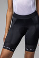 ALÉ Kolesarske kratke hlače brez naramnic - STRADA 2.0 PR-E - črna/bela
