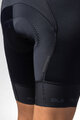 ALÉ Kolesarske kratke hlače brez naramnic - STRADA 2.0 PR-E - črna
