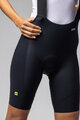 ALÉ Kolesarske kratke hlače z naramnicami - VOLTAGE R-EV1 - črna