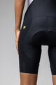 ALÉ Kolesarske kratke hlače z naramnicami - VOLTAGE R-EV1 - črna