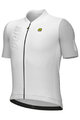 ALÉ Kolesarski dres s kratkimi rokavi - FOLLOW ME PR-E - bela