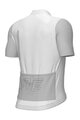 ALÉ Kolesarski dres s kratkimi rokavi - FOLLOW ME PR-E - bela