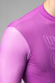 ALÉ Kolesarski dres s kratkimi rokavi - FOLLOW ME PR-E - vijolična
