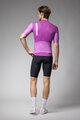 ALÉ Kolesarski dres s kratkimi rokavi - FOLLOW ME PR-E - vijolična