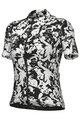 ALÉ Kolesarski dres s kratkimi rokavi - ESSENZA PRAGMA - bela/črna