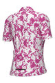 ALÉ Kolesarski dres s kratkimi rokavi - ESSENZA PRAGMA - bela/rožnata